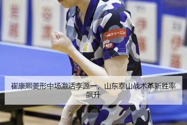 崔康熙菱形中场激活李源一，山东泰山战术革新胜率飙升